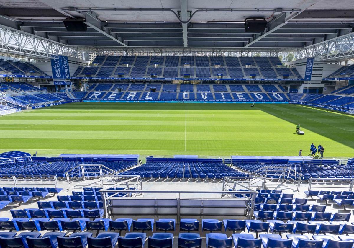 Imagen del interior del Carlos Tartiere.