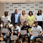 La entrega de diplomas del programa Eskolanbide Berri ha tenido lugar hoy.