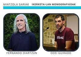 Odei Guirado eta Fernando Oiartzun.