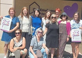 Parte de las mujeres creadoras que participarán en la feria que se celebrará este próximo sábado.