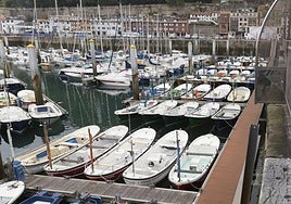Amarres del Muelle, que siguen ocupados por los antiguos usuarios.