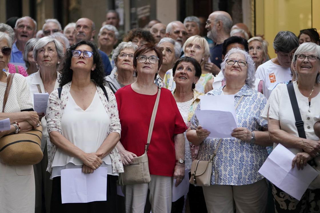Homenaje a tres vecinos de Hernani en las Fiestas del Carmen