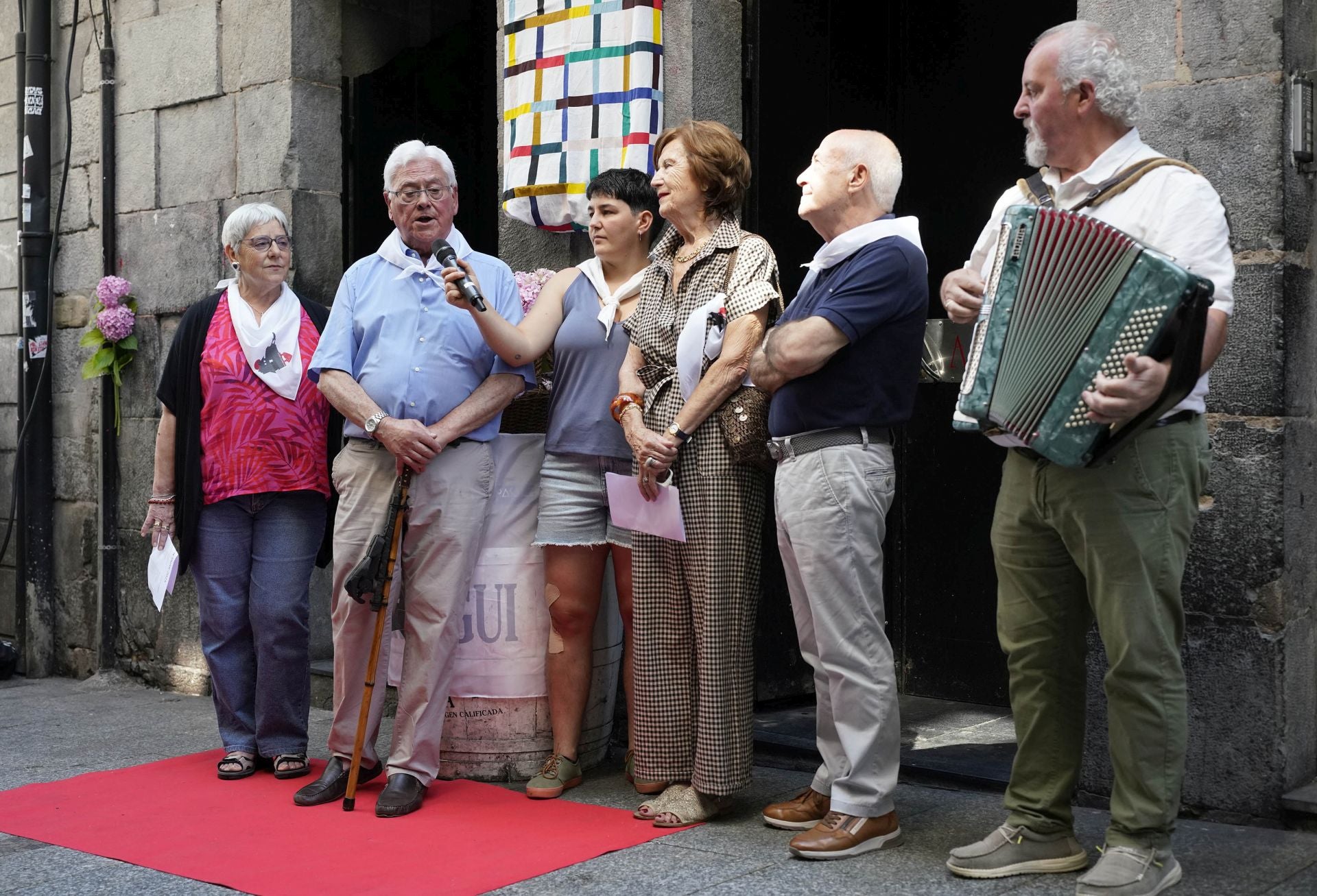 El homenaje tributado en la fiesta del Carmen contó con distintos momentos en Andre kale.