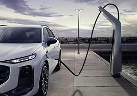 Un vehículo eléctrico.