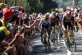 Vingegaard lo probó en el último repecho.