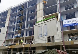 Construcción de VPO en Eibar.