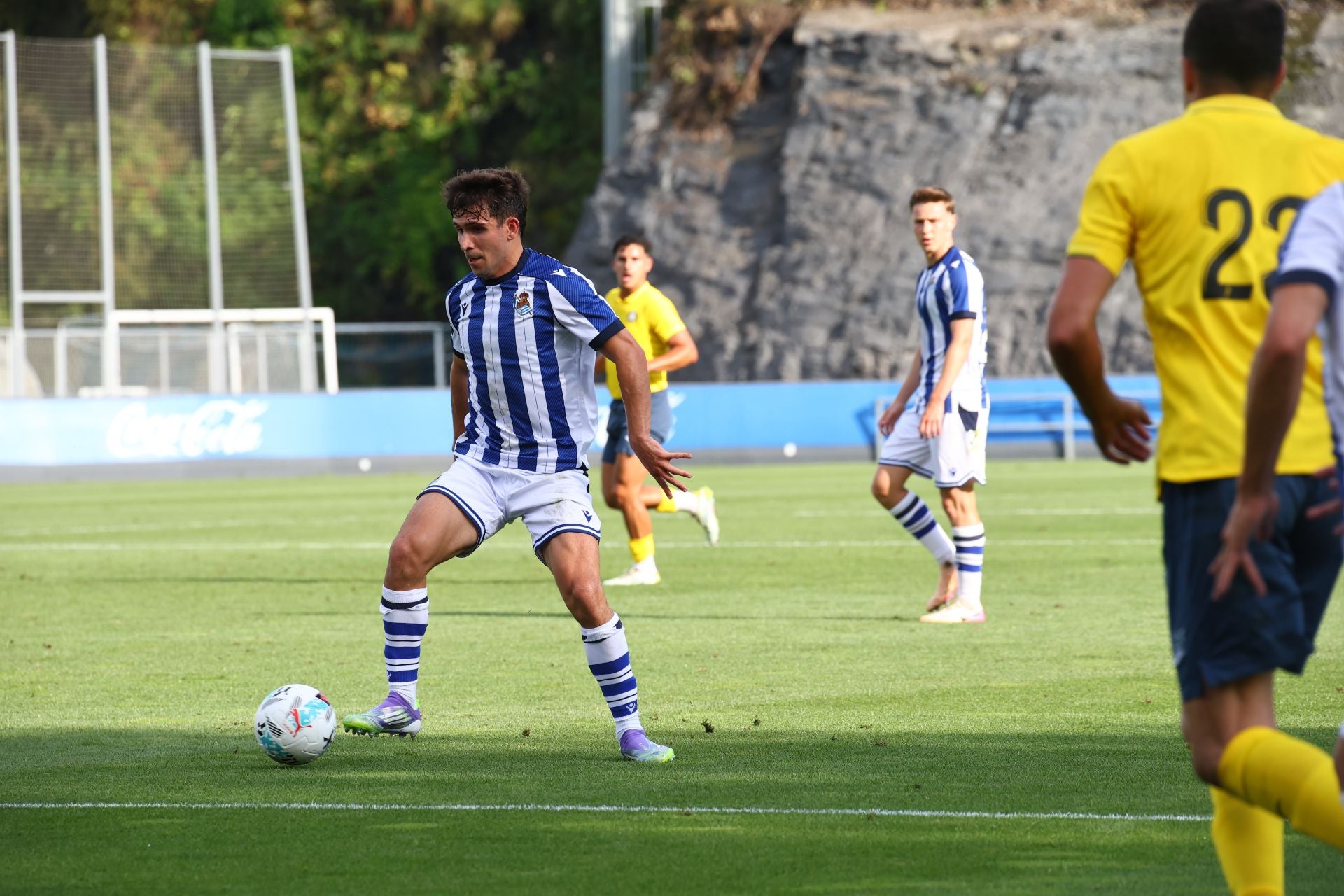Victoria de la Real en el primer partido de pretemporada