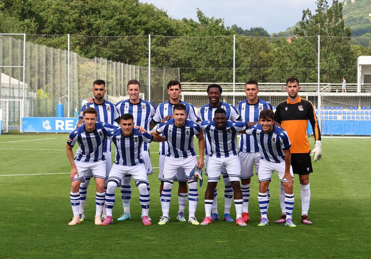 Victoria de la Real en el primer partido de pretemporada