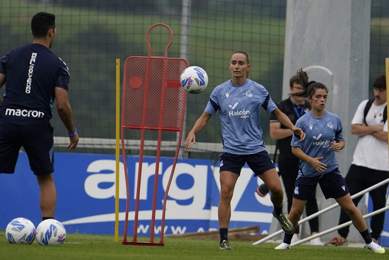 Primer entrenamiento bajo las órdenes de Arturo Ruiz