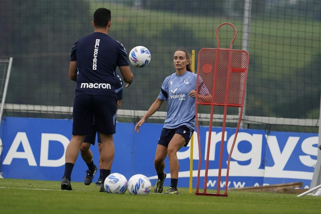 Primer entrenamiento bajo las órdenes de Arturo Ruiz