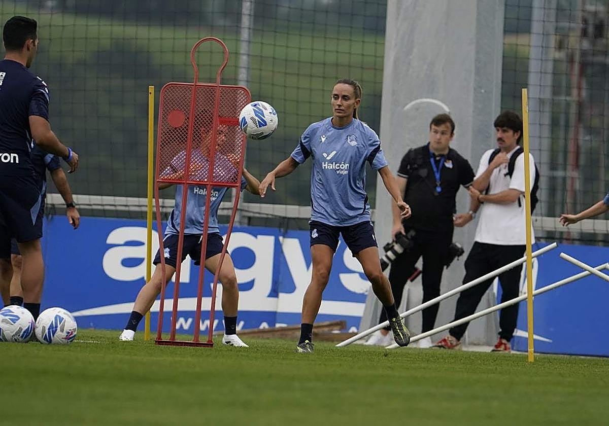 Primer entrenamiento bajo las órdenes de Arturo Ruiz