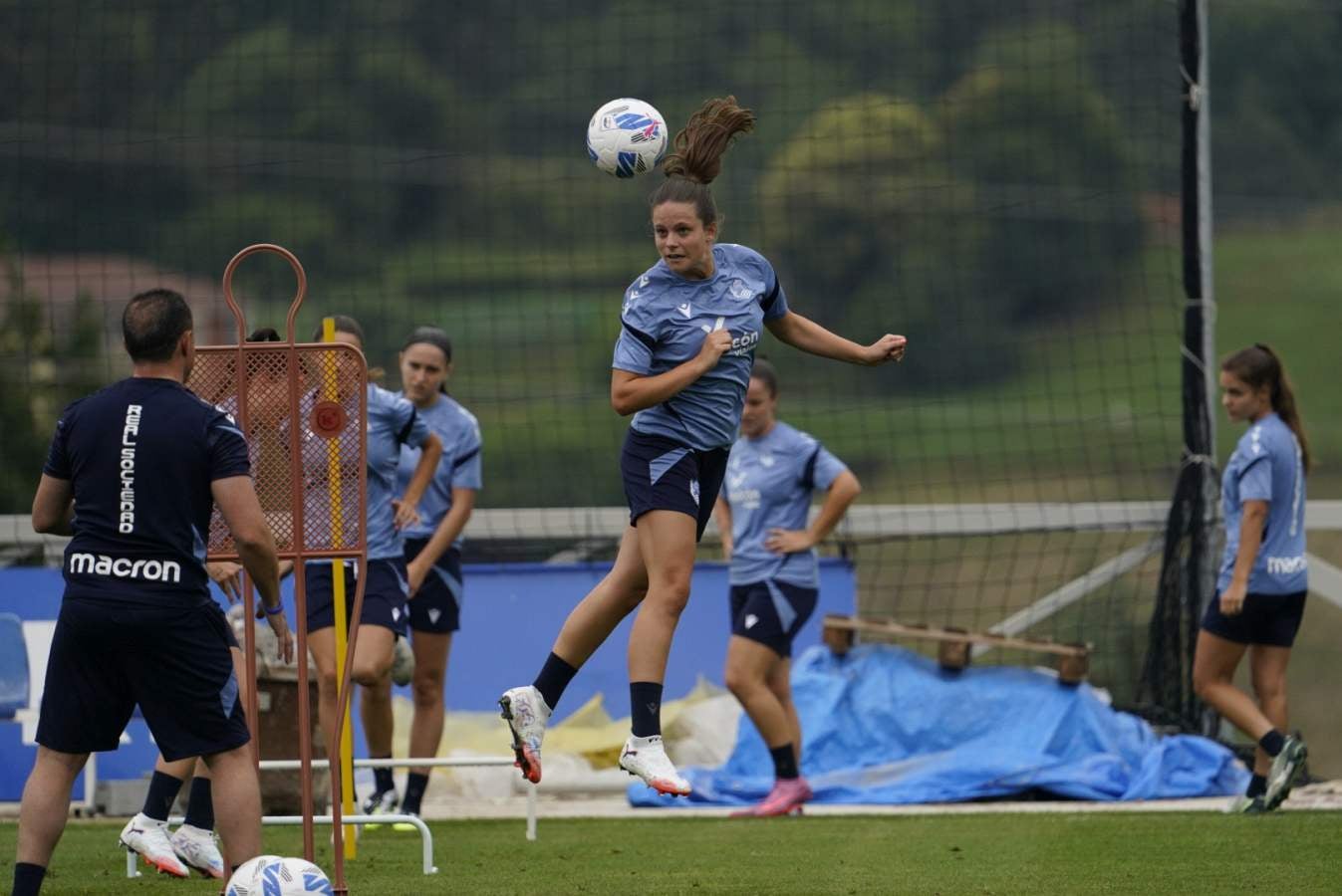 Primer entrenamiento bajo las órdenes de Arturo Ruiz