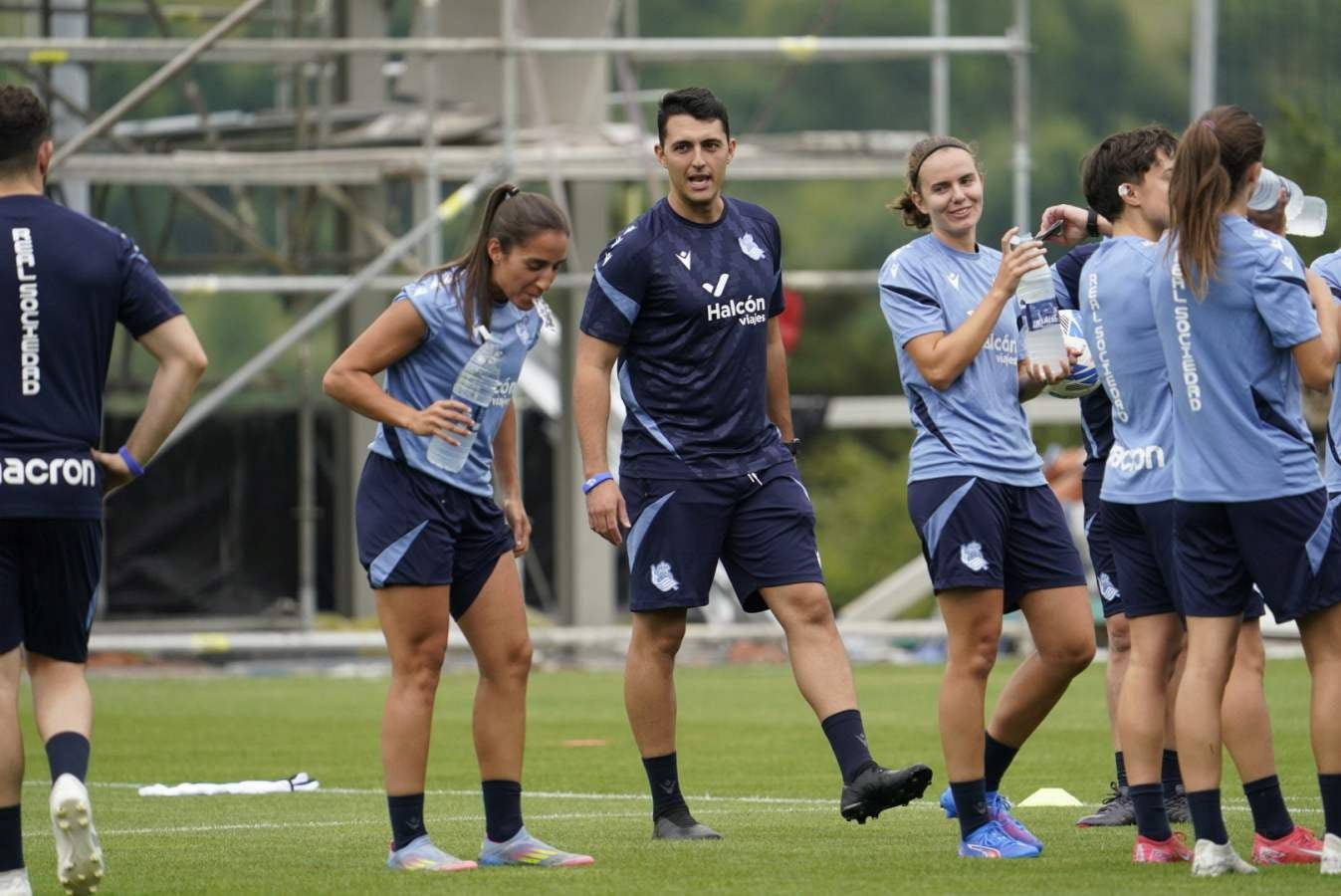 Primer entrenamiento bajo las órdenes de Arturo Ruiz