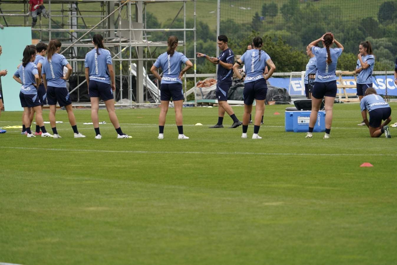 Primer entrenamiento bajo las órdenes de Arturo Ruiz