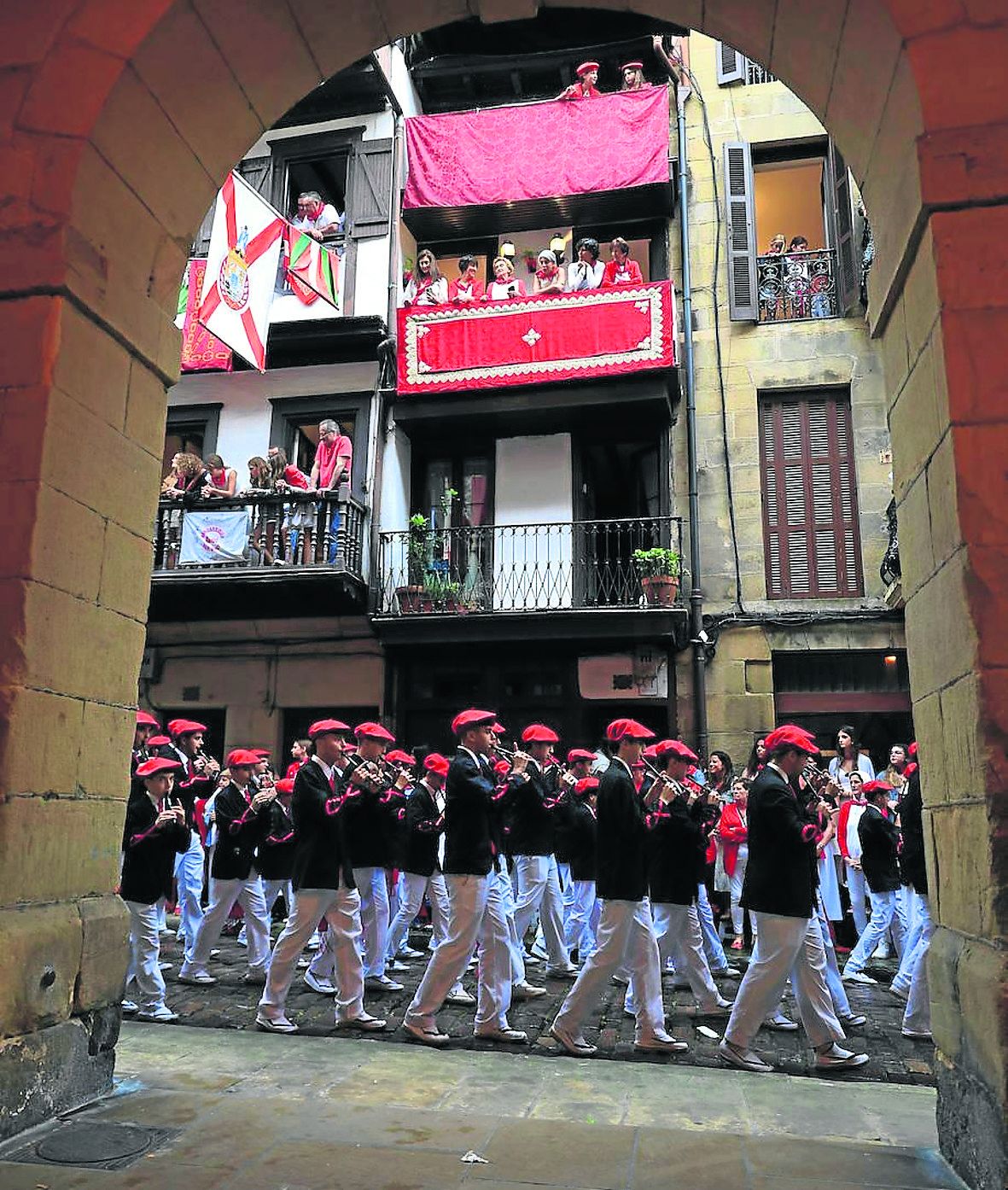 Abotsanitz ha compartido su reflexión sobre el Alarde.