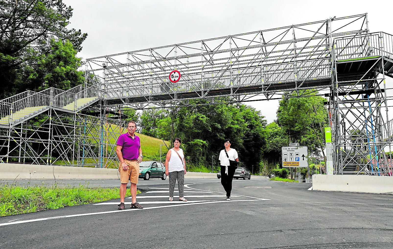 «La pasarela supone un alivio, pero no soluciona todos los peligros»