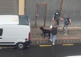 Tres detenidos y más de 411.000 euros intervenidos en una operación contra el tráfico de drogas en Bizkaia y Cantabria