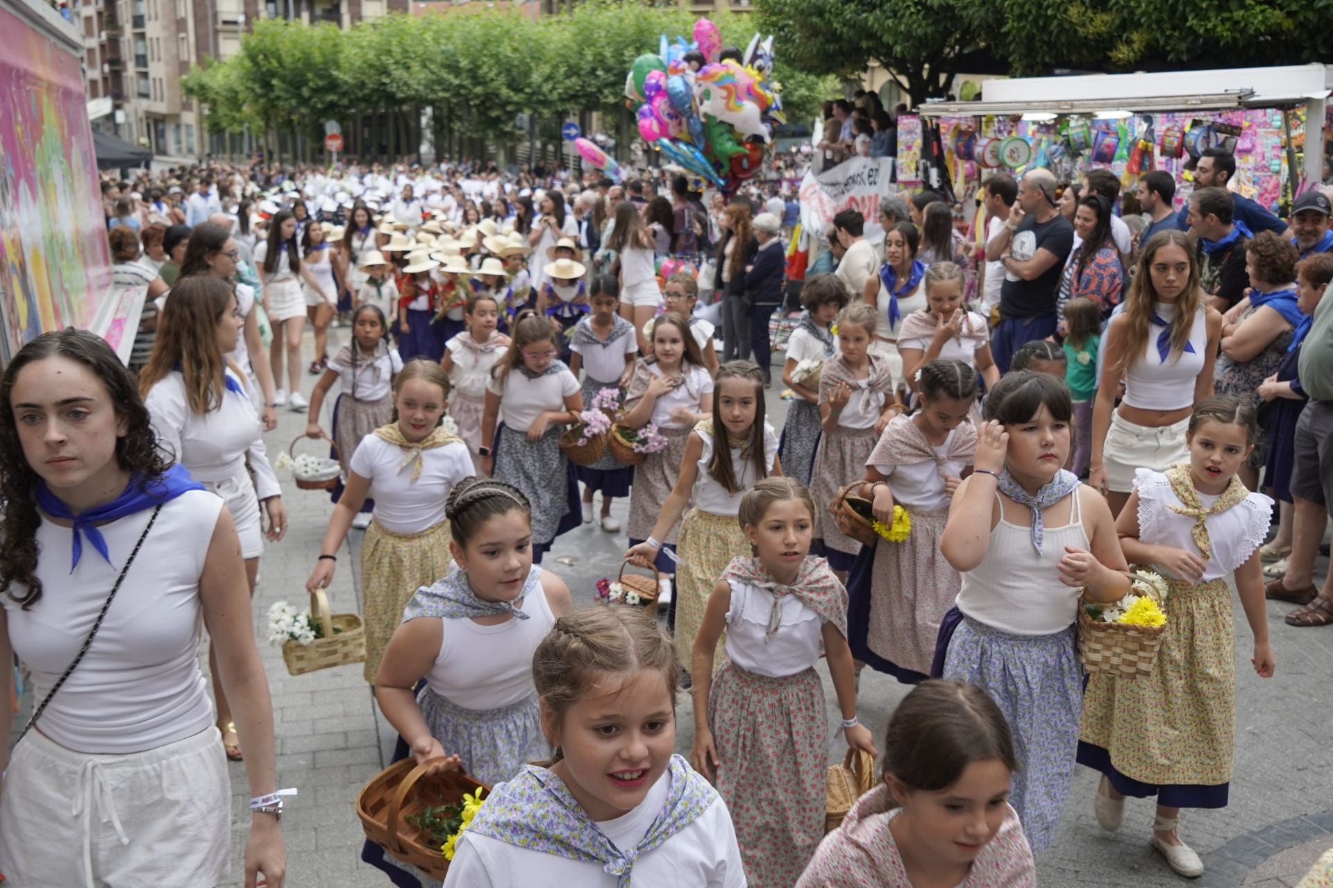 Domingo tamborrero en Ordizia