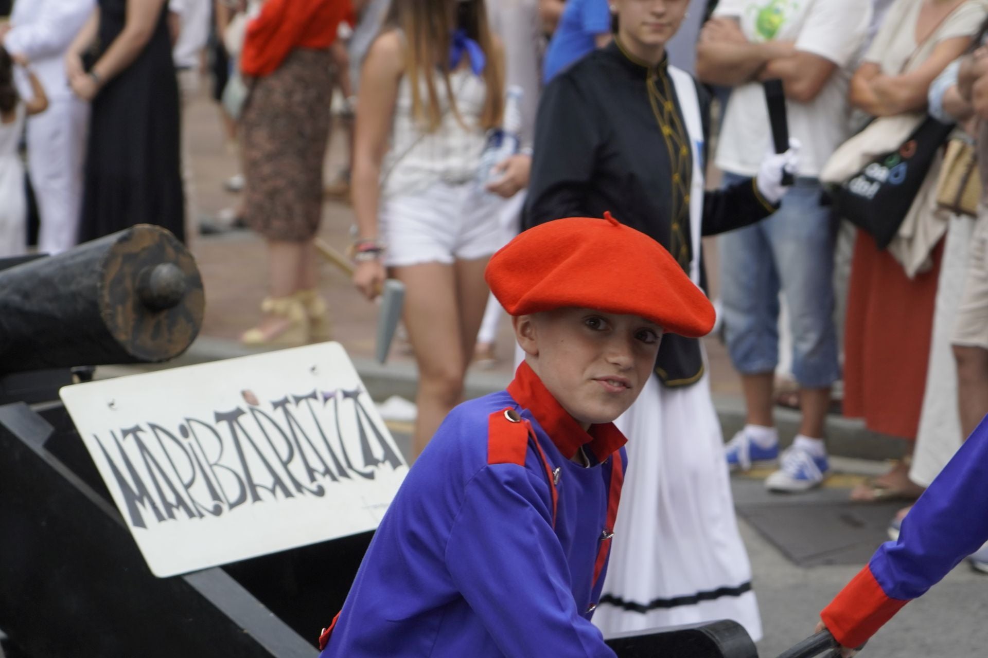 Domingo tamborrero en Ordizia