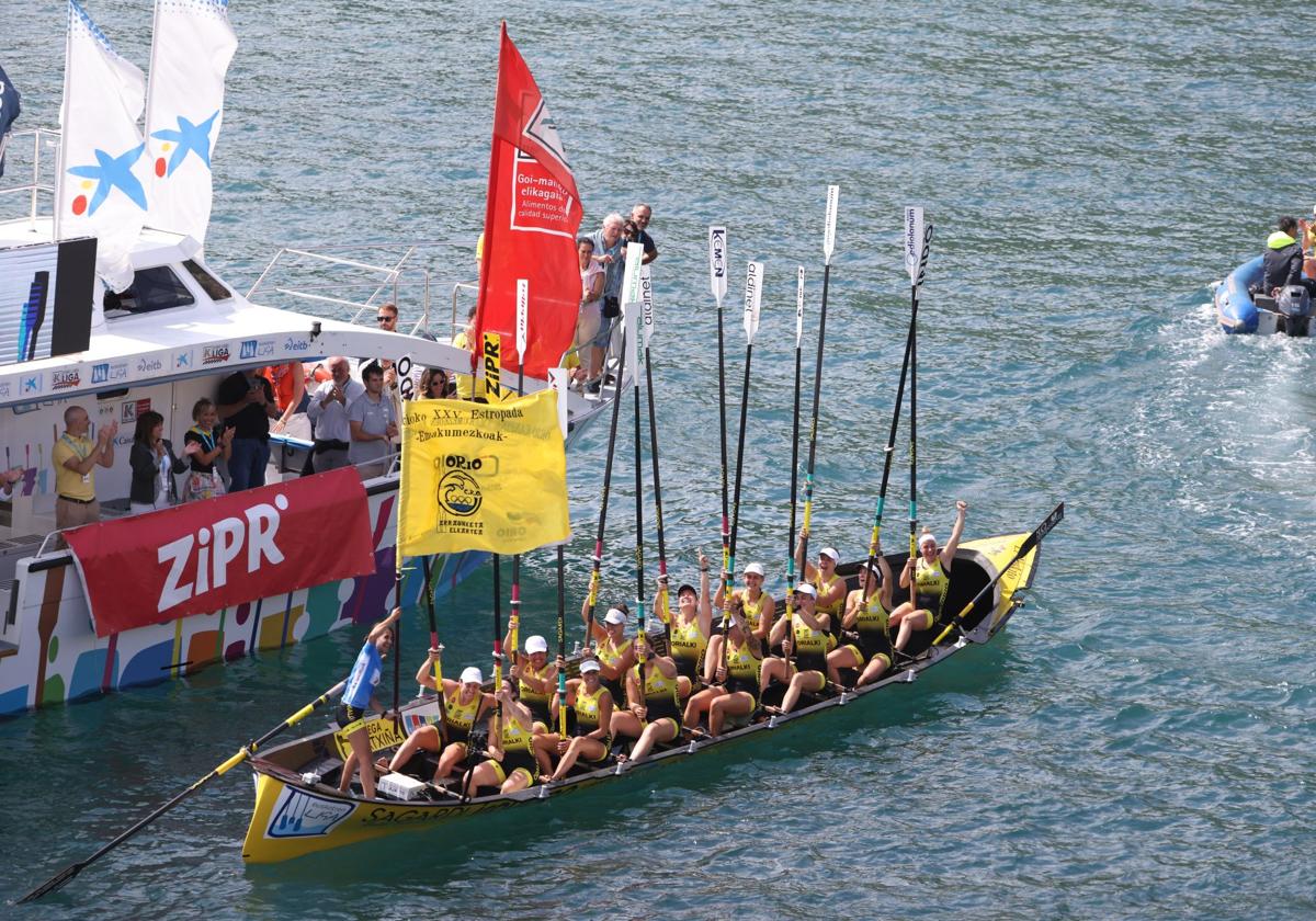 Las remeras de Orio han conquistado su primera bandera de la temporada.