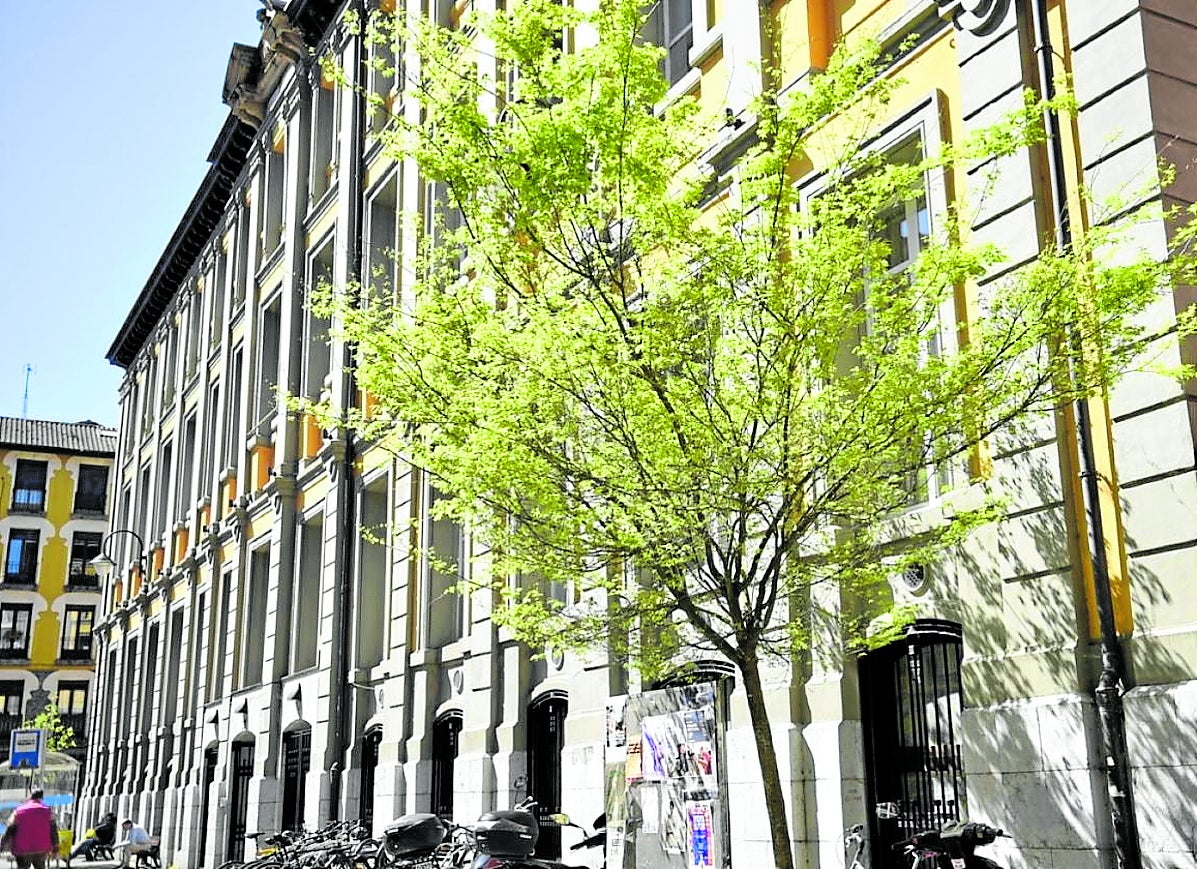 Fachada del edificio público Gorosabel, que lleva un año cargado de novedades.
