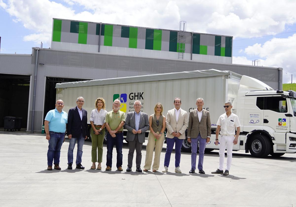 Presentación del primer camión 100% eléctrico para el tratamiento de residuos