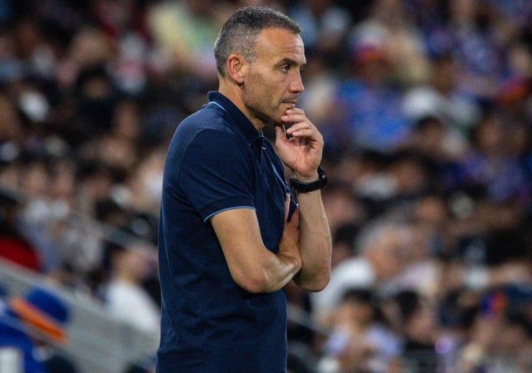 Sergio Francisco, reflexivo durante el partido ante el V-Varen