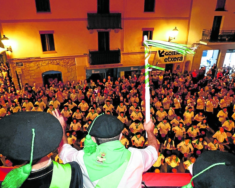 Los rataplanes inundan Errenteria