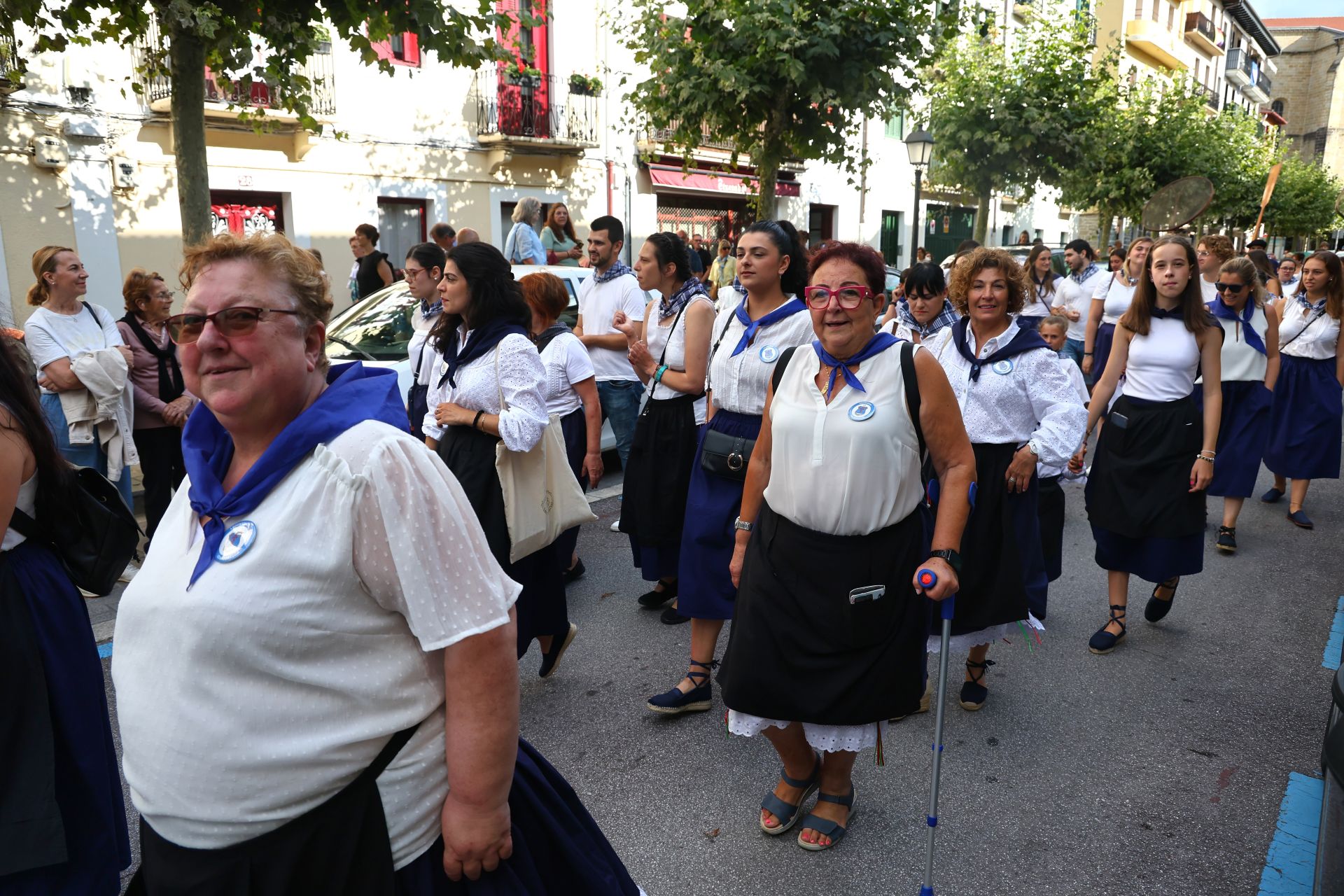 Tamborrada infantil y de veteranos en Irun
