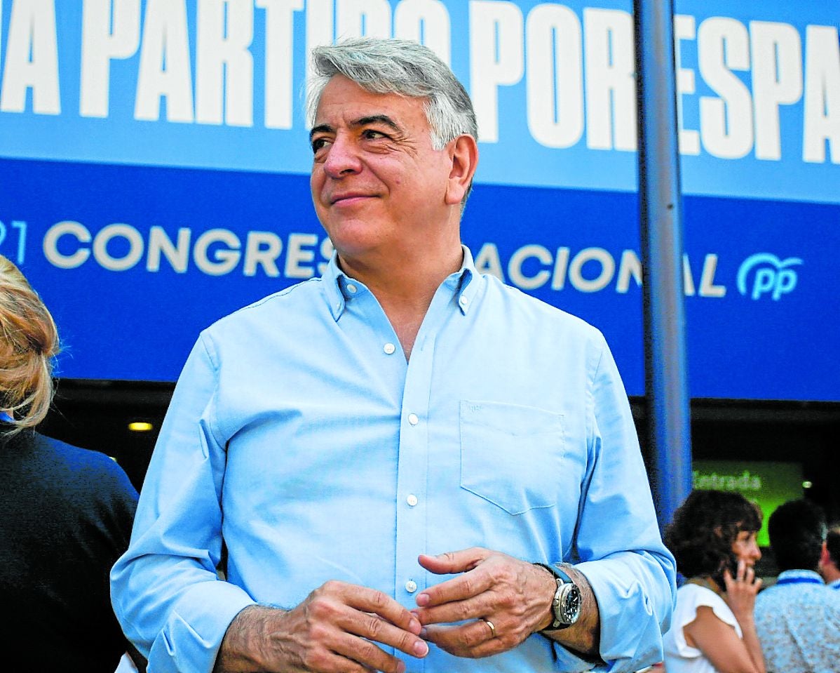 El presidente del PP vasco, Javier de Andrés.