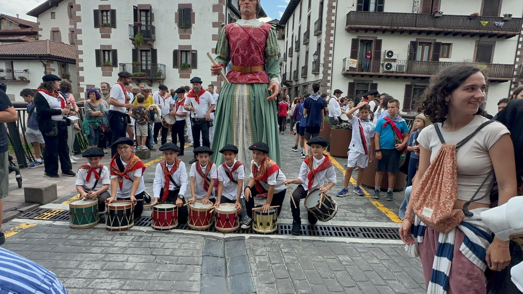 Txupinazo en Elizondo