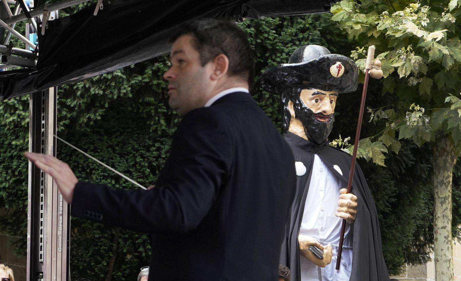 Así resonaron las polkas de Santiago en Irun