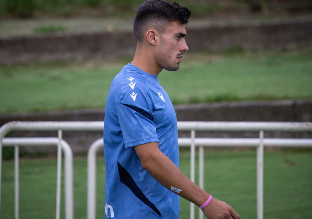 Barrenetxea, camino del entrenamiento.
