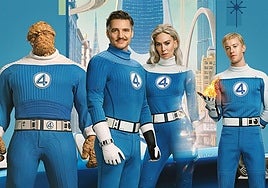 El elenco de superhéroes protagonistas.