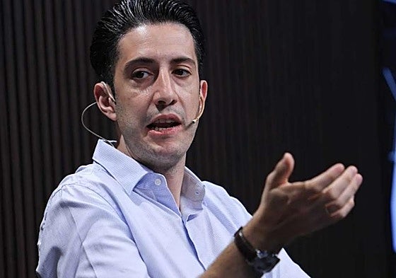 Miguel Quintana, durante el coloquio del festival Korner el pasado mes de junio.