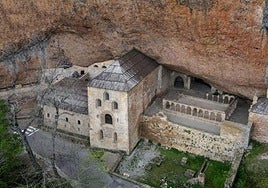 San Juan de la Peñako monastegi zaharra.