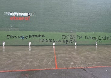 Pradales: «Lo ocurrido en Hernani es muy grave»