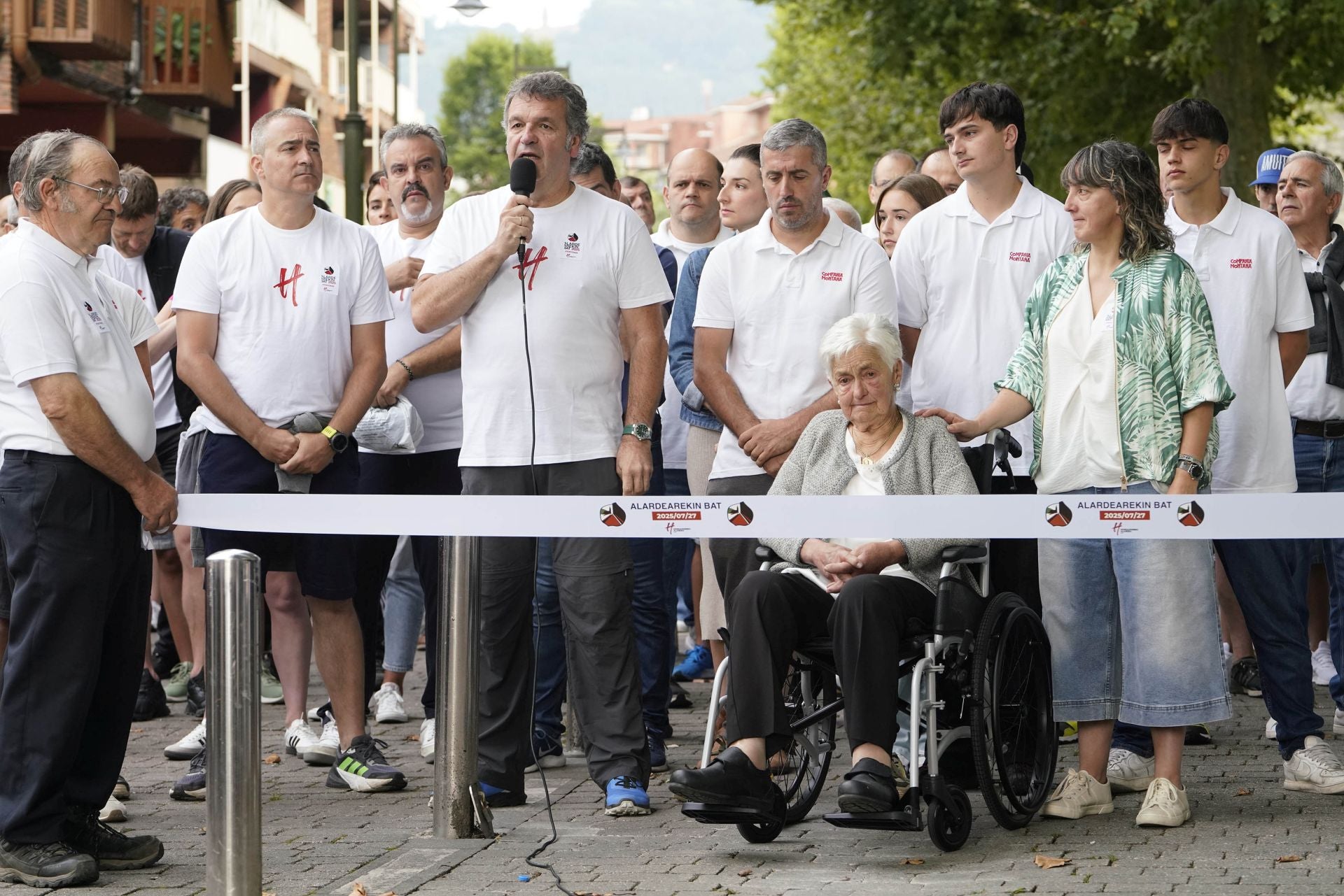 El 'Alardearekin Bat' de Hondarribia, en imágenes