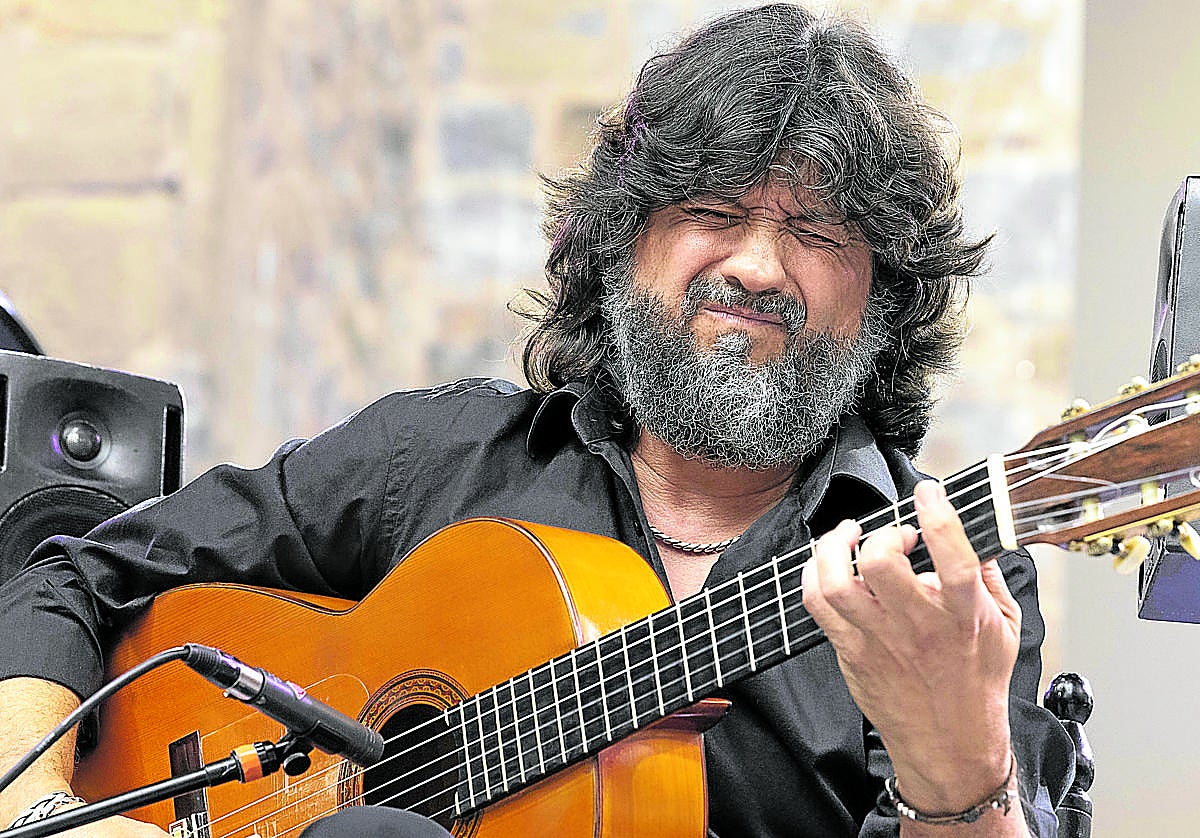 Chicuelo, en un momento de su actuación en la plaza de la Trinidad.