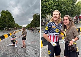 La pareja vivió el importante momento en la ciudad del amor.