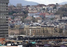 Viviendas en Donostia, que hoy ha sido confirmada como zona tensionada por el Boletín Oficial del Estado (BOE).