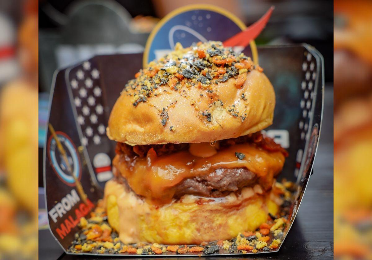 La hamburguesa campeona en Donostia, denominada 'Top 1'.