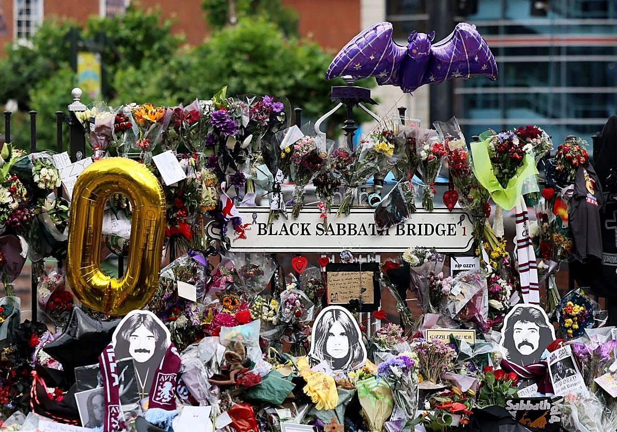 El último viaje de Ozzy Osbourne por las calles de Birmingham