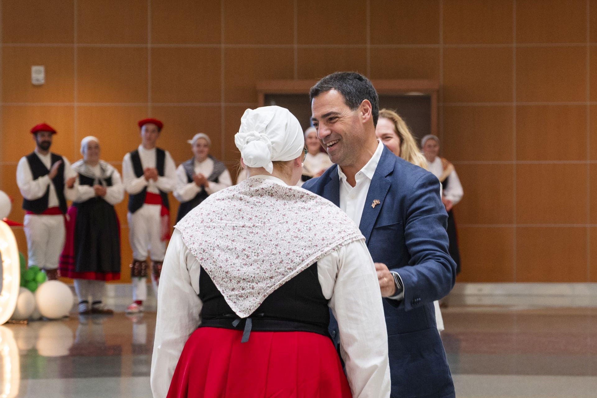 El lehendakari Imanol Pradales inicia su visita oficial a Boise