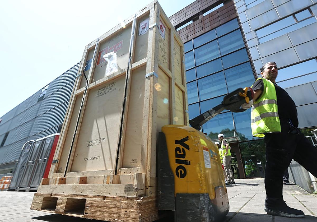 El ordenador cuántico de IBM ya se está instalando en el Polo Cuántico de Ibaeta.