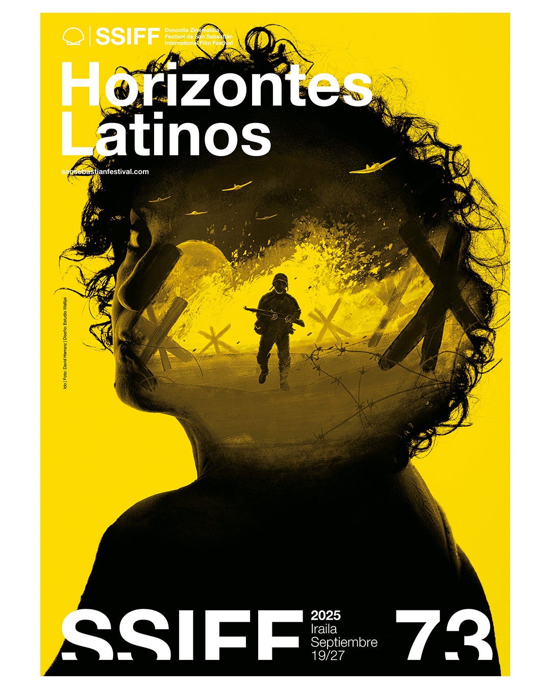 Los carteles de la 73 edición del Zinemaldia