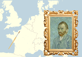 Un viaje por los cuadros de Van Gogh
