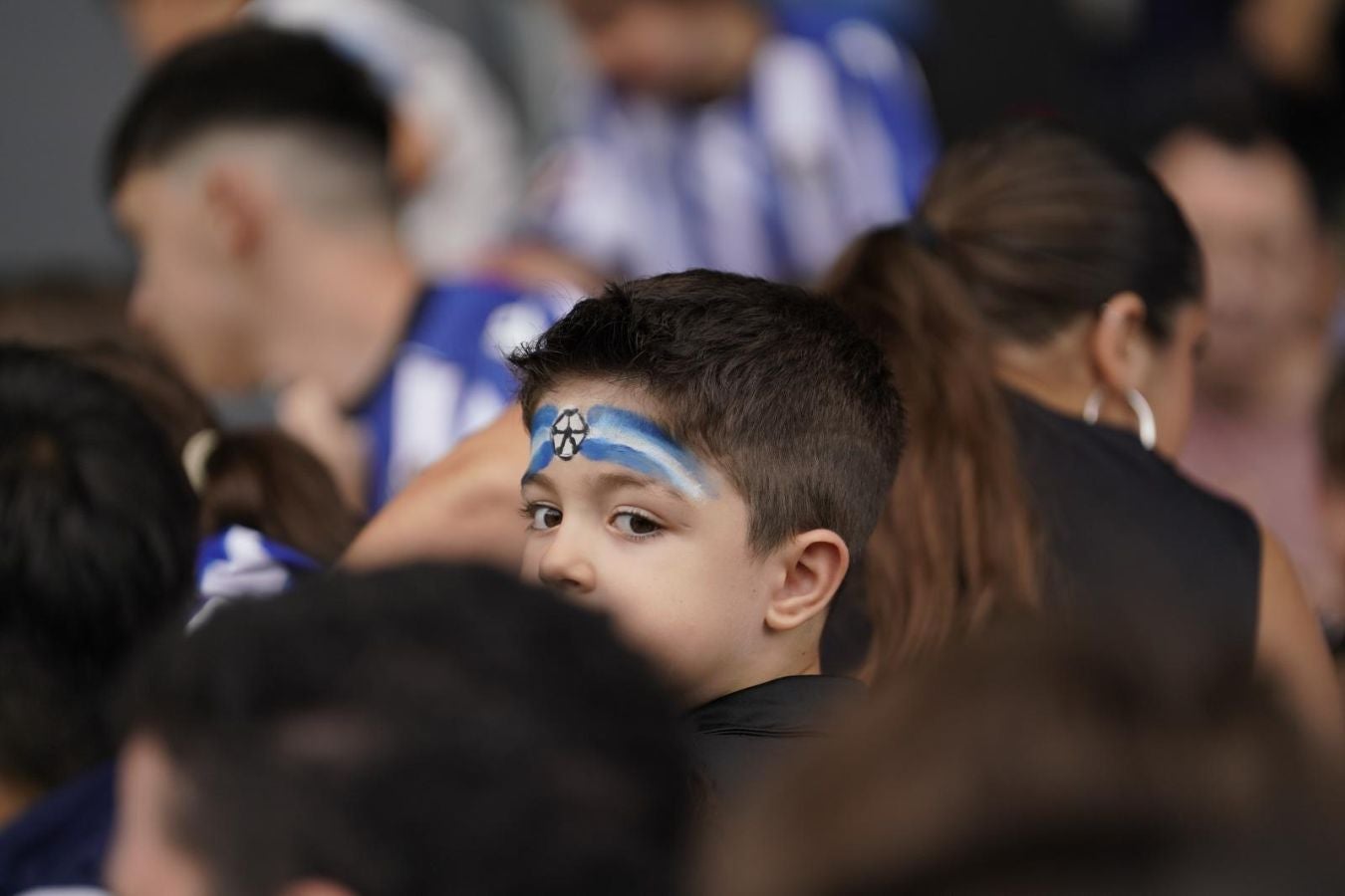 La afición de la Real Sociedad, volcada con el equipo