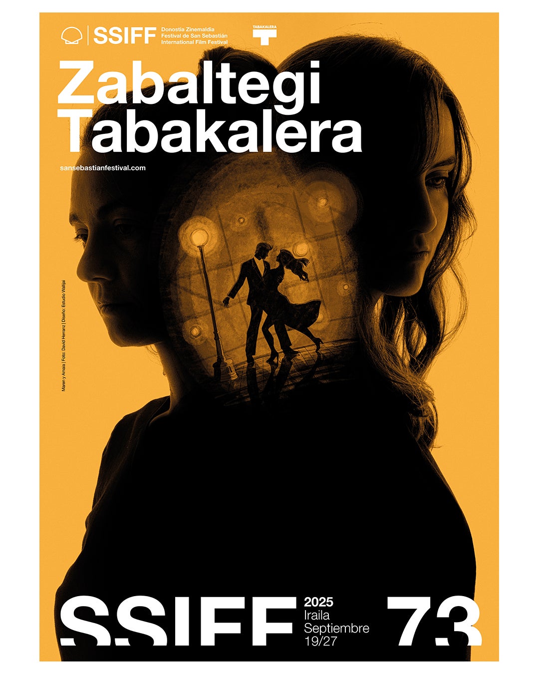Los carteles de la 73 edición del Zinemaldia