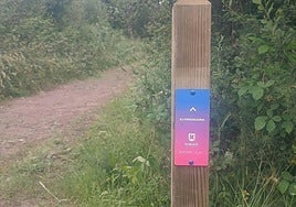 Las tareas han sido el acondicionamiento de los caminos eibarreses y la señalización como el de Illordo.